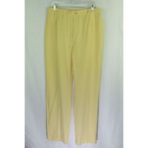 Bernard Zins Dress Pants Trousers Microfiber Made in France Womens 14 New